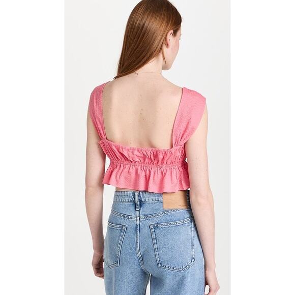 Ciao Lucia Cinetta Crop Tank Top Size Large - Picture 3 of 8